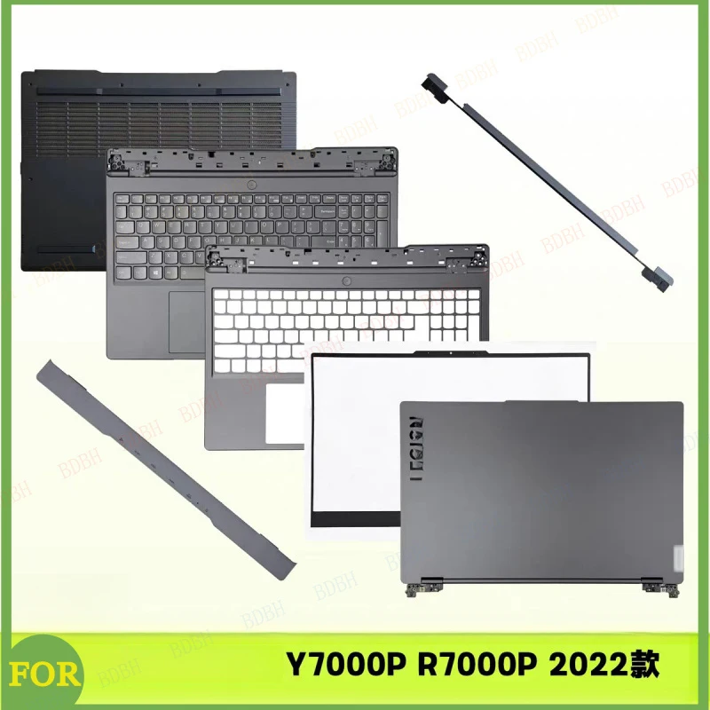 BDBH New Palmrest For Lenovo Legion 5 15IAH7H 5 15ARH7H Y7000P w/ Backlit Keyboard (2022 Year) Gray 15.6