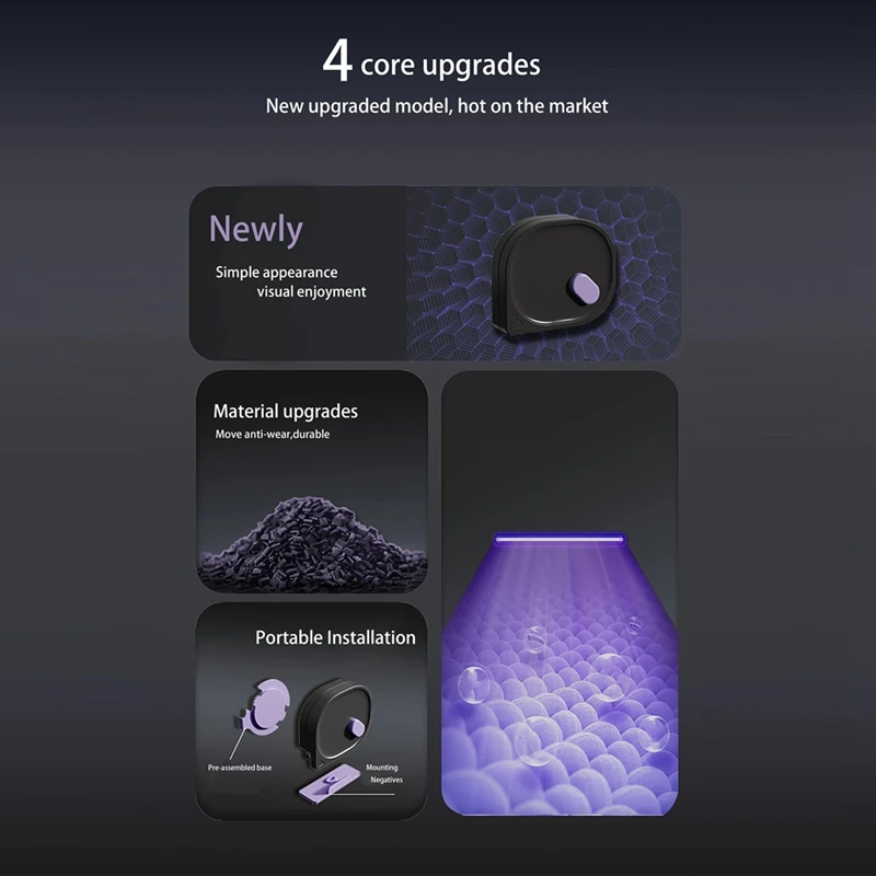 Lumières laser pour aspirateur USB, affichage de la poussière, lampe LED, poils d'animaux, chats, fourrure de chien, pièces d'aspirateur universelles, accessoires ménagers