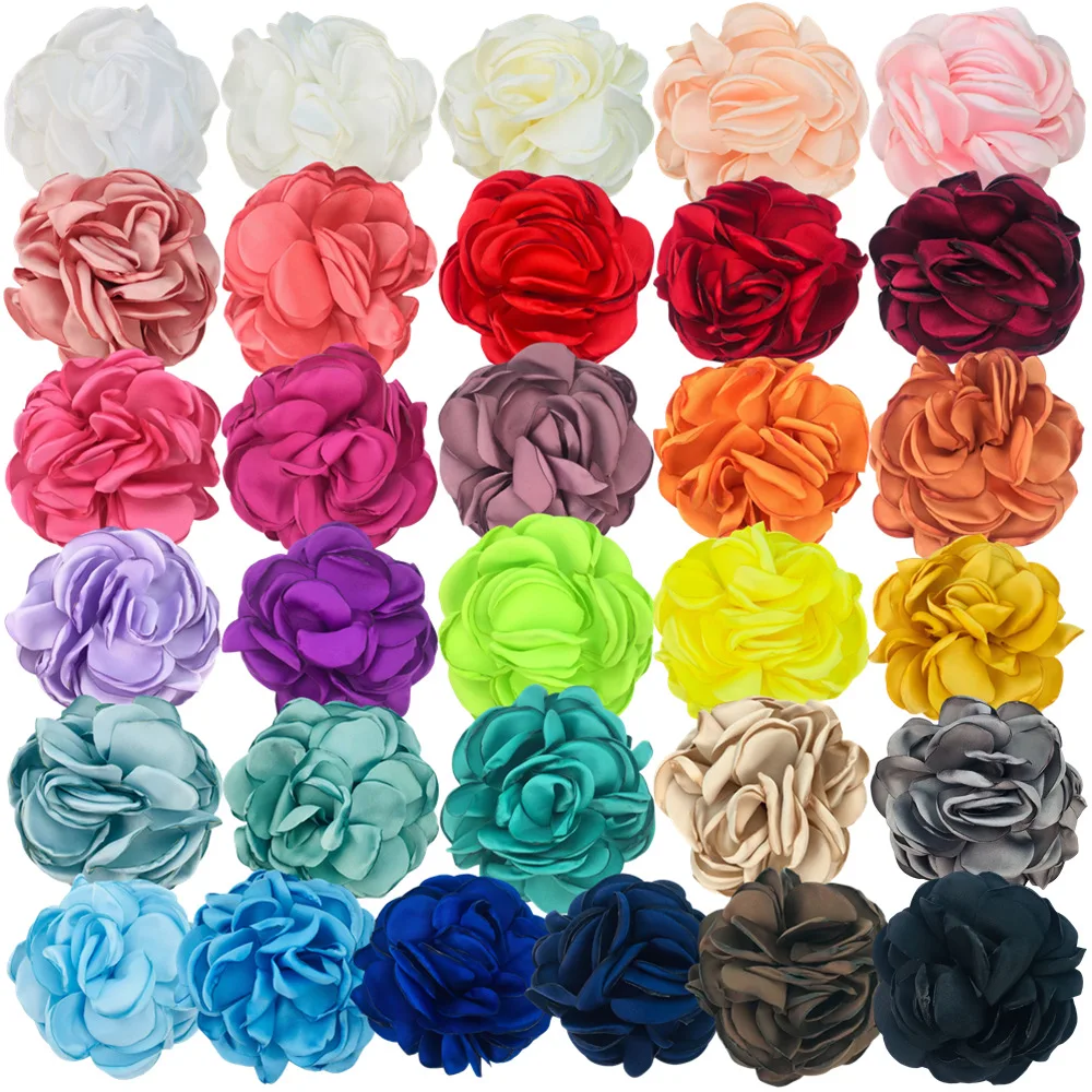 

400 шт., 8 см, атласные бутоны с обжженными краями, 9 см, атласные запеченные края, роза, корсаж, обувь, сумка, юбка, аксессуары «сделай сам»