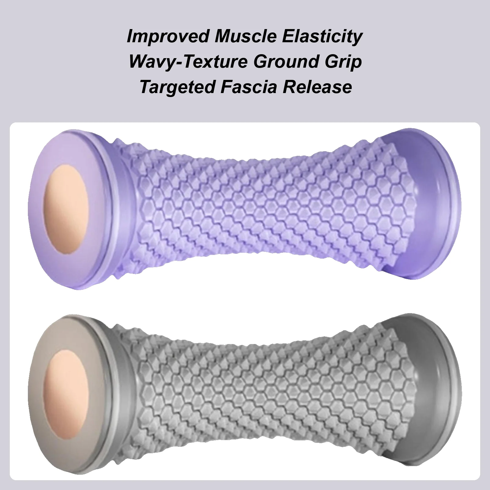 

Массажный ролик для ног, портативный ролик для мышц арки стопы, ручной рефлексологический инструмент для спортсменов, пожилых людей, бегунов, спорта, фитнеса