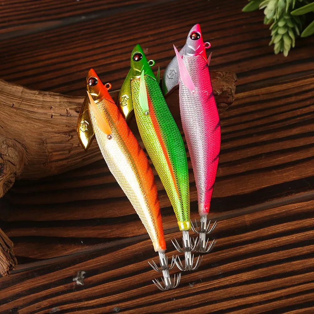 SQUID KING 35g/30g Japan Jig Kopf Tintenfisch Jig Oktopus Jig Oktopus Köder Meer Jig Spiel Angelköder Tintenfisch Haken