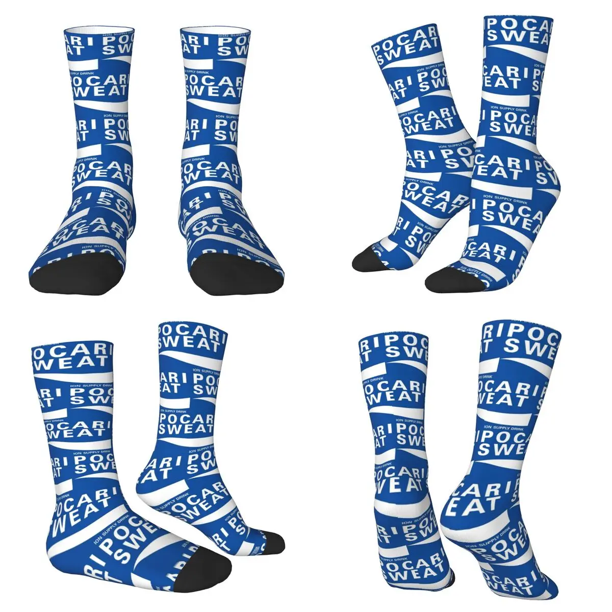 

Носки Just Some Pocari Sweat Merch, супер мягкие чулки в стиле Харадзюку, аксессуары, длинные носки для унисекс, рождественские подарки