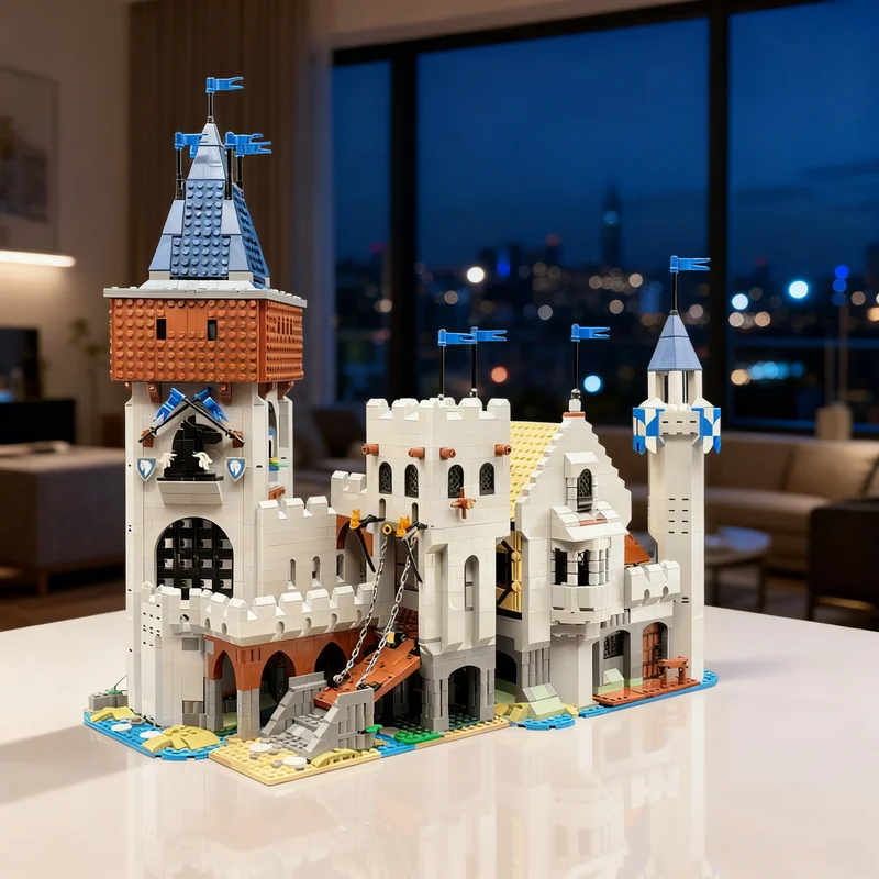 

Набор строительных блоков MOC «Замок Дон Хорселеон» (4783 детали) – креативный подарок для сборки, декор для дома и офиса, премиум-класс для взрослых и детей