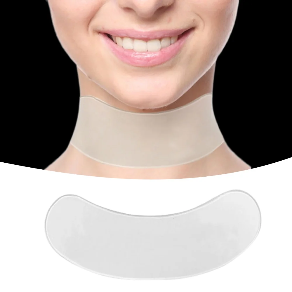

1Pc Reusable Self-adhesive Silicone Anti Wrinkle Neck Patches Facial Lift Tapes Pads Transparent Anti Aging Skin Pad Stickers