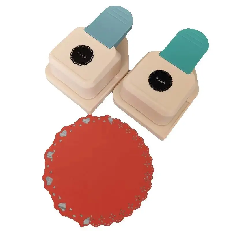 1PC Manual Hole Punch Heart Necklace Card Corner Cutter Jewelry Display Cardboard Paper Cut Holder Cutting Embossing Tool