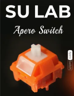Aperol Switch Linear Switch RGB SMD 5pin 37g 42g 43g 48g 53g for Mechanical Keyboard POM PA12 P7 Pre Lubed