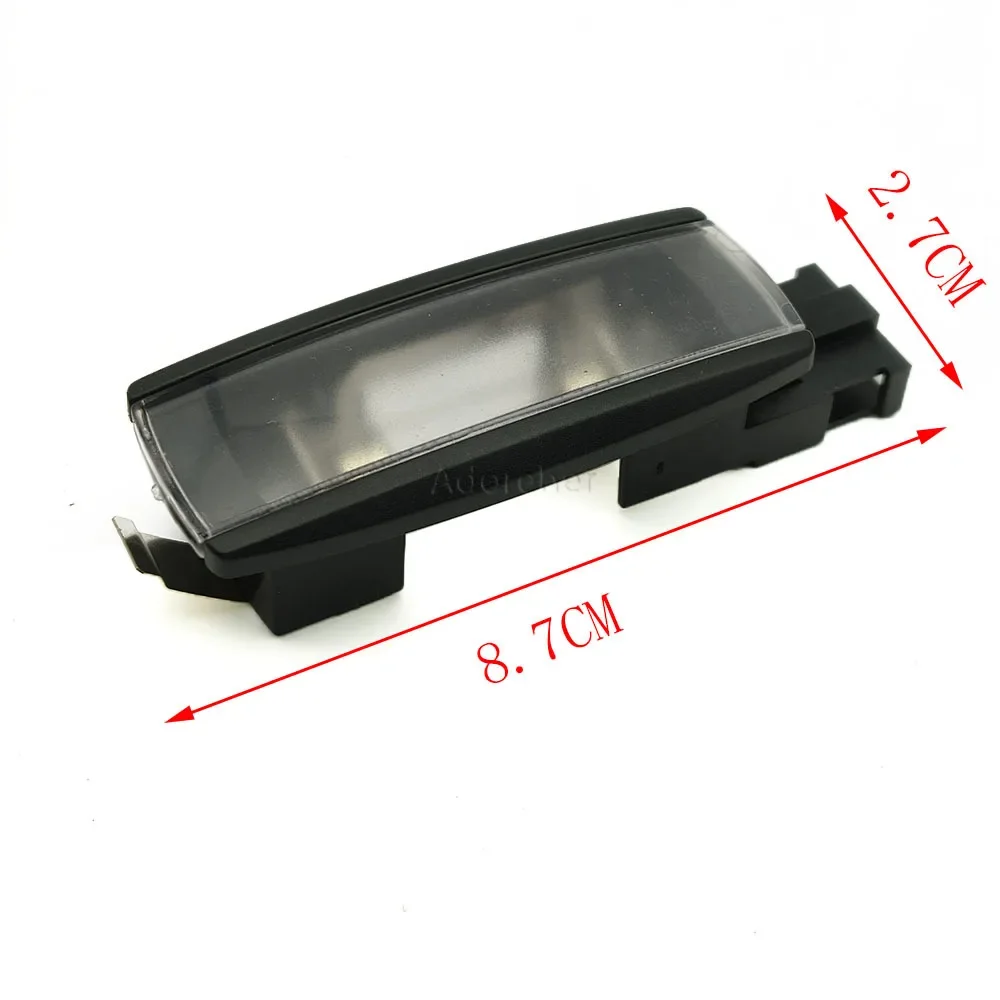 For Passat B6 B7 CC Golf 5 MK5 6 MK6 7 Tiguan Touran Polo SEAT Leon Alhambra Car Interior Black Dome Lamp Reading light