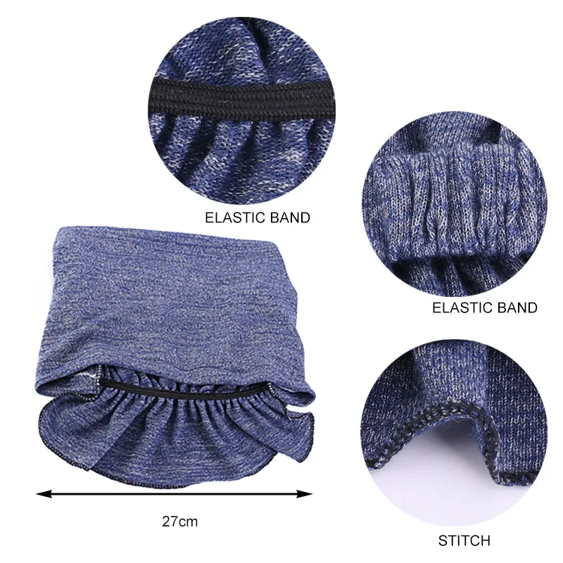 Nowe damskie muzułmańskie turbany Oddychające bandany Chusty na głowę Gotowe turbany Czapki Nakrycia głowy Opaski na głowę Czapki chemo Bonnetki — zdjęcie 3