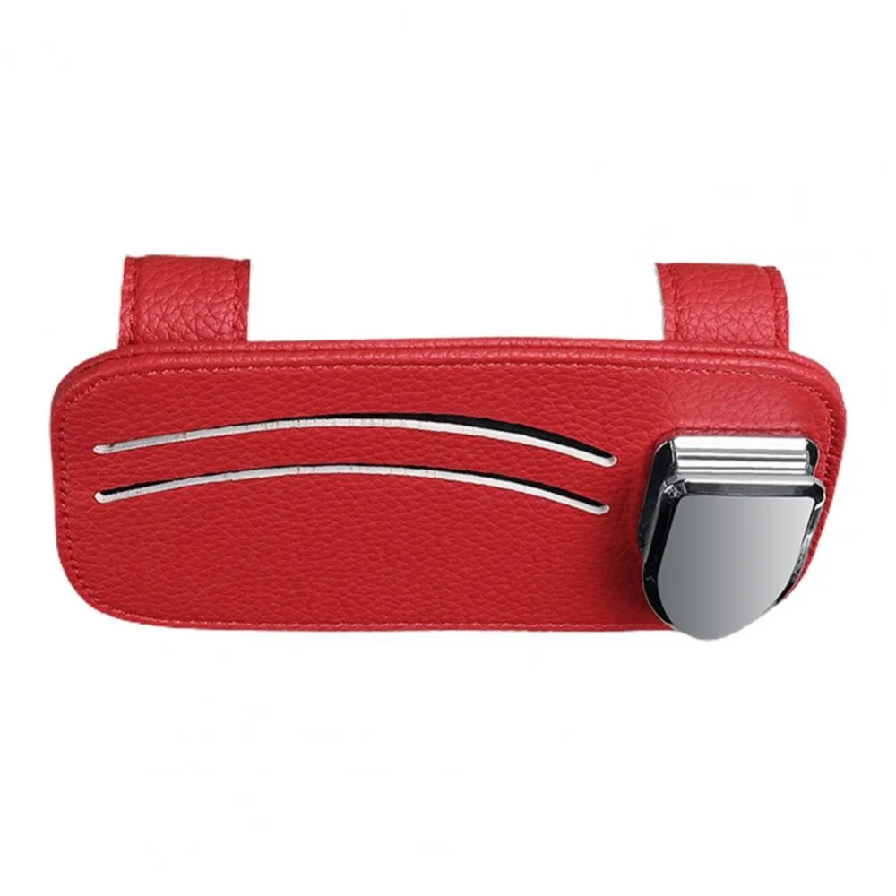 

Shock-proof Car Sun Visor Glasses Holder Expansion Space Lossless Installation Car Sunglasses Holder Wear-Resistant Universal