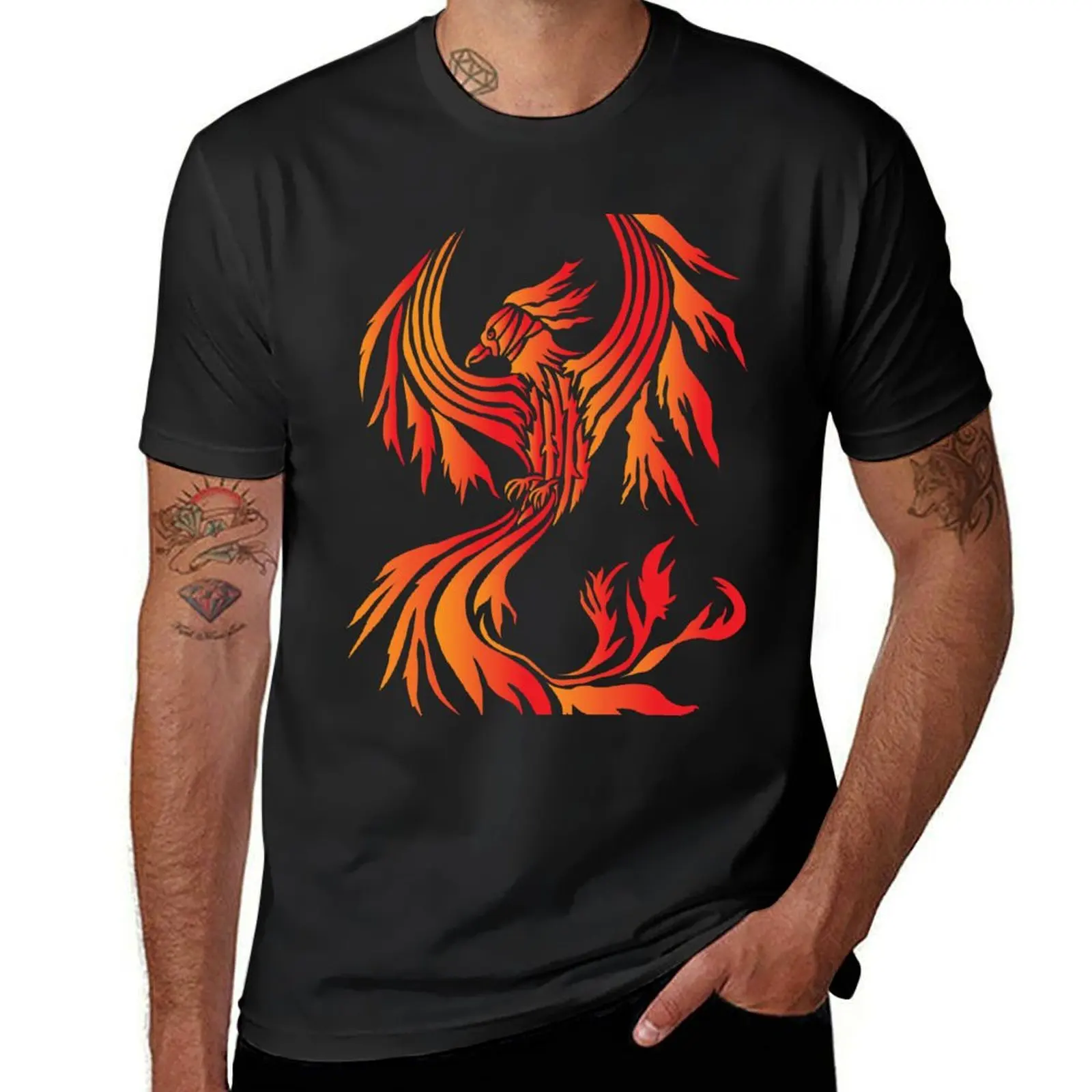 

Phoenix T-Shirt new edition topping oversized graphic tee mens clothing
