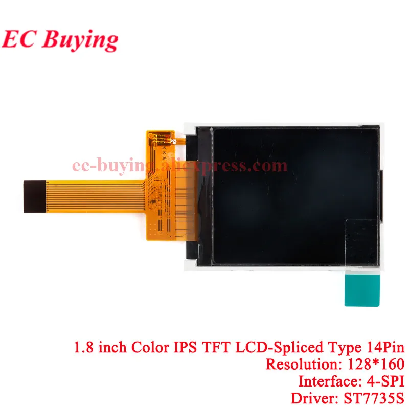 0,96" 0,96 1,14 1,3 1,44 1,8 Zoll HD IPS TFT Display LCD Bildschirm 1,29" OLED 128*128 135*240 80*160 ST7735 ST7789 CH1115 ST7735