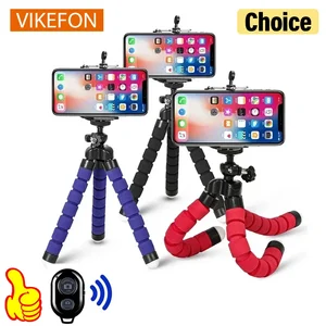 Tripod Tripod untuk Ponsel Klip Pemegang Kamera Ponsel Monopod Ponsel Pintar Dudukan Babat Gurita Mini Tripod Dudukan Kamera Statis 12 rak pengeringan tripod penjualan terbaik - №
