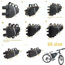 Bicycle Tripod Battery Pack Upper Tube Car Beam Bag Waterproof Shockproof Riding Battery Bag Storage