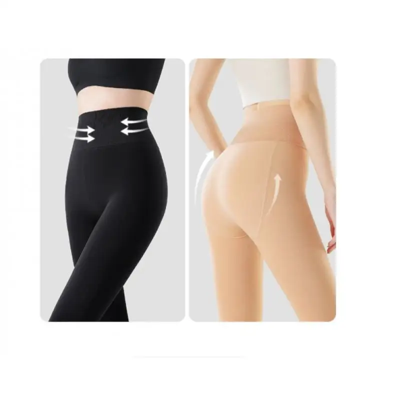 168-195CM Women Pantyhose Tall Layened Winter Black Pressure Skinny Leg High Quality Boutique Tights Skin Color Version Leggings