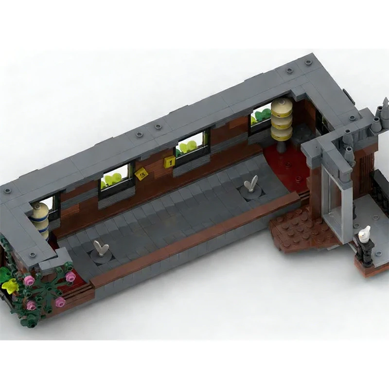 2567 PCS 건설 세트 다운타운 펍 MOC 맞춤형 모듈식 빌딩 블록 창의적인 디자인 간단한 어린이 DIY 장난감 생일 선물