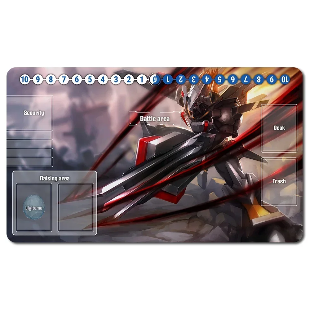 

692925 - Коврик для настольной игры Digimon Playmat, размер 60X35 см, игровые коврики, совместимые с DTCG