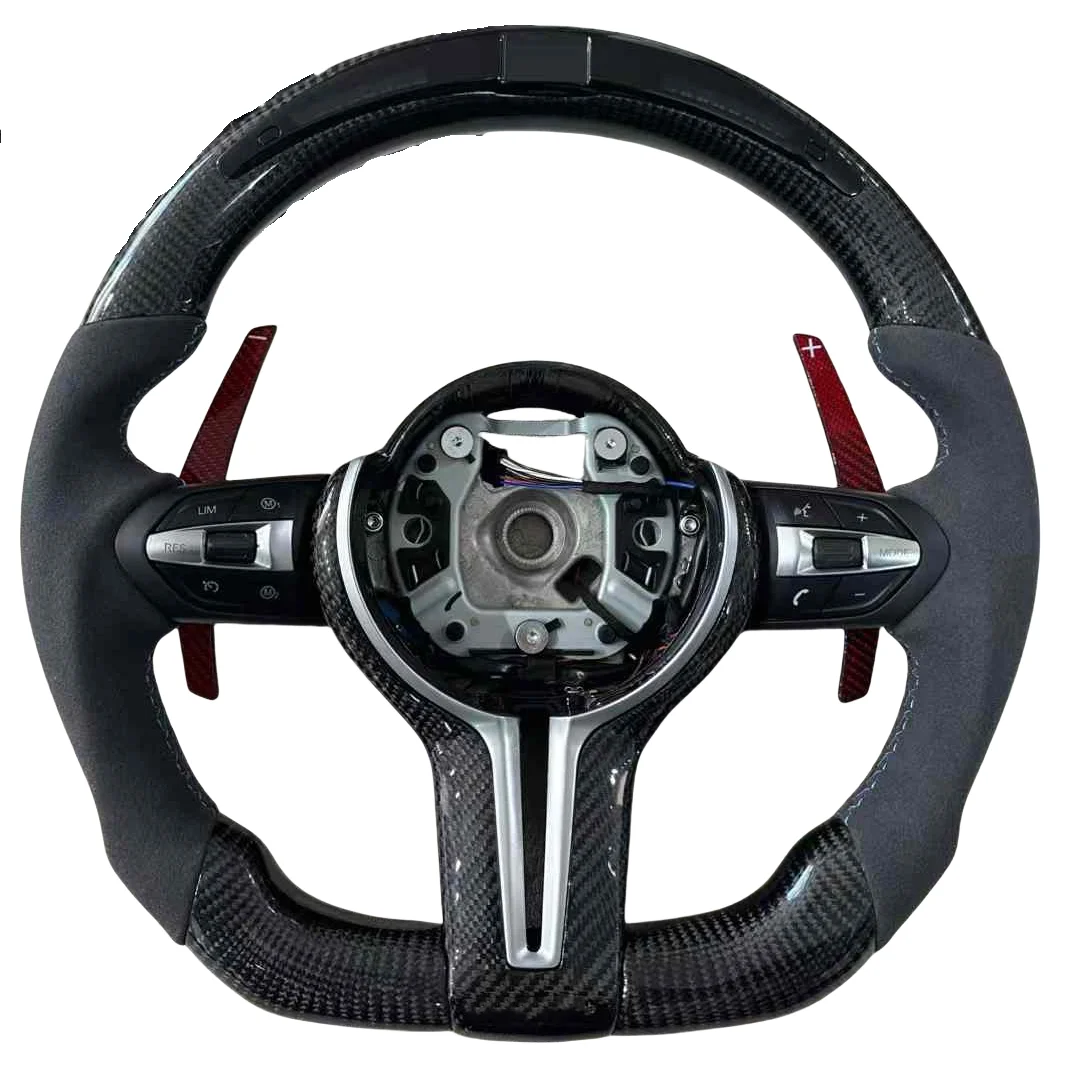 

F30 Steering Wheel F10 F30 E90 E92 Light Emitting Diode Steering Wheel Best Custom Carbon Fiber M Sport Steering Wheel