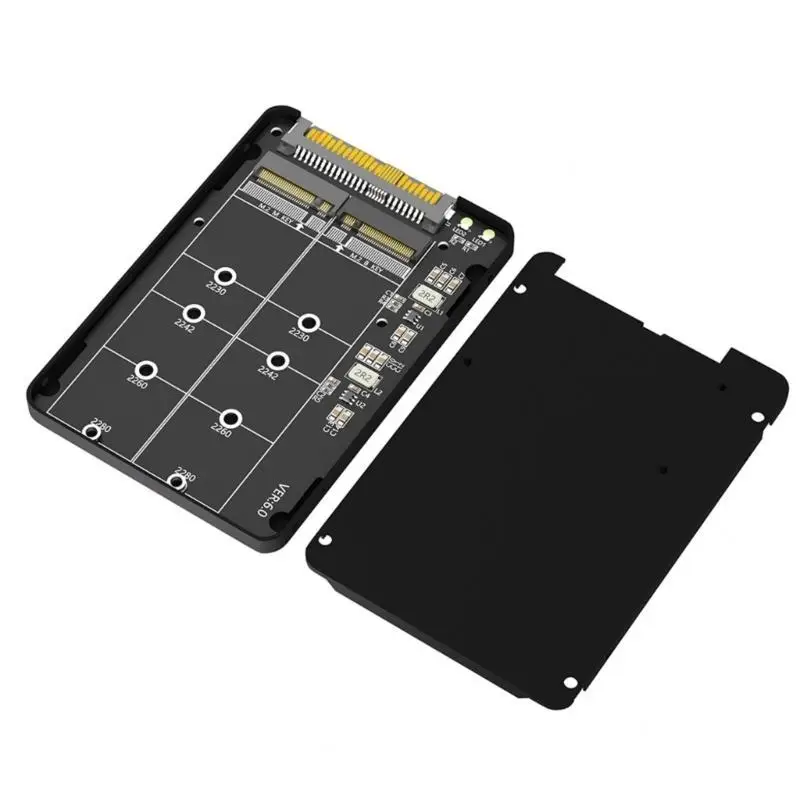 652f SSDS-behuizing M.2 NVME PCIE NGFF SSDS NAAR SFF-8639 Adapter met aluminium case M.2 SSDS Box voor 2230 2242 2260 2280
