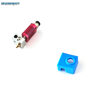 3D Printer MK8 Extruder Metal kitfor ANYCUBIC Mega Zero 2.0 3D Printer 1.75mm 0.4mm Nozzle printer aluminum heating block