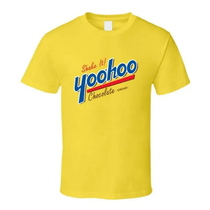 Yoo Hoo bebida de Chocolate Yoohoo bebida leche Retro 80S camiseta vacaciones