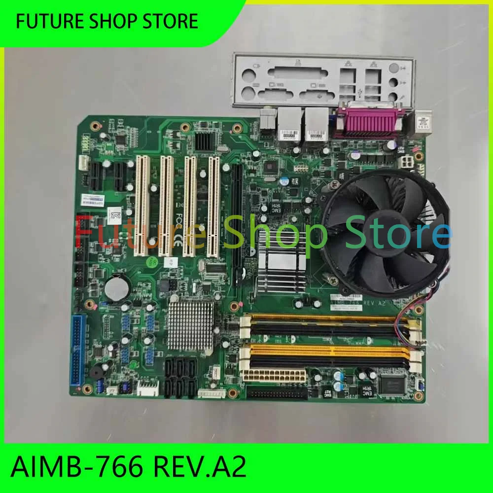 Dual Network Card Industrial Control Motherboard AIMB-766G2-00A2E AIMB-766 REV.A2