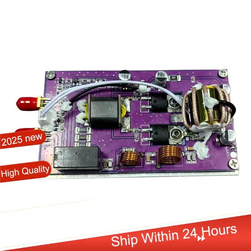 ~ 【A48T HOT】وحدة إرسال واستقبال محمولة على الموجات القصيرة بقدرة 50 وات تتميز بمرشح تمرير منخفض LPF 2 ميجا هرتز - 30 ميجا هرتز ودعم التردد #1