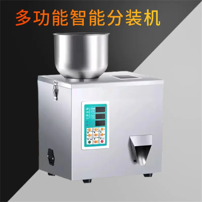 Stainless Steel Coffee Spice Jar Particle Filling Machine Semi Automatic Granule Powder Filling Machine