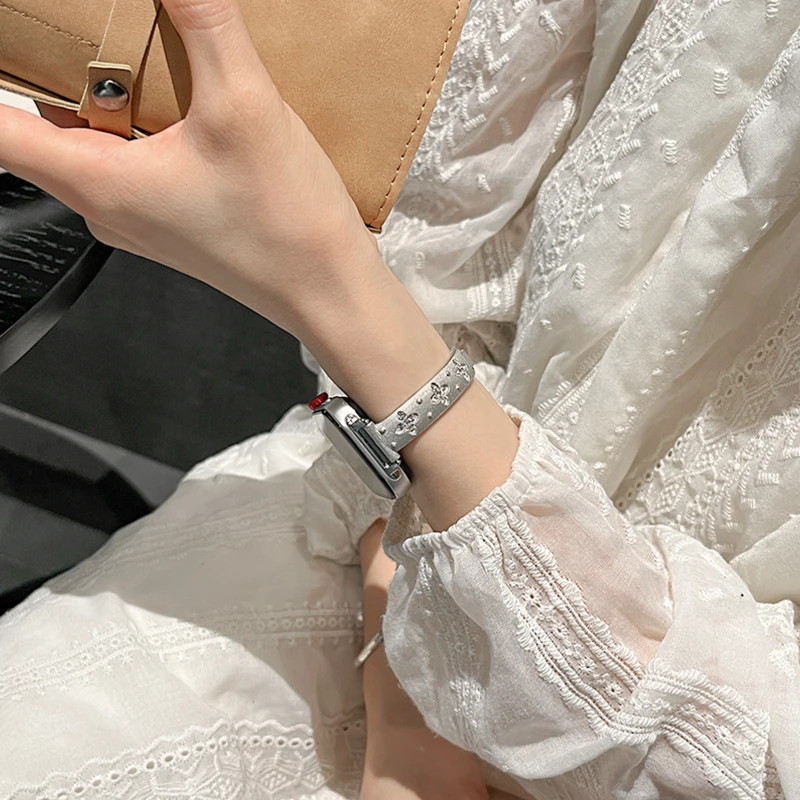 สายโลหะสําหรับนาฬิกา Huawei Fit3 สําหรับนาฬิกา HUAWEI Fit2/Fit Sport Correa สร้อยข้อมือสแตนเลสสายรัดข้อมือผู้หญิง