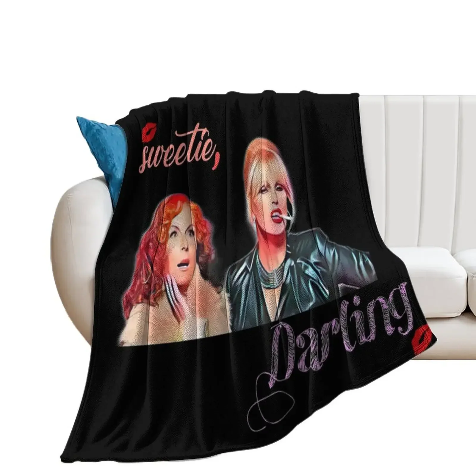 

Absolutely Fabulous Darling Throw Blanket heavy to sleep Polar Soft Beds Picnic Blankets