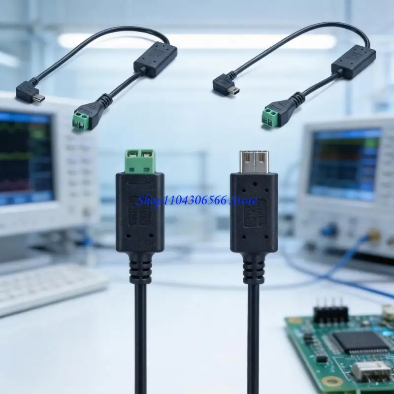 02DD Reliable DC5V-25V To 5V Step Down Cable Voltages Regulator Wire With Overcurrent Protections For Safe Charging 30cm