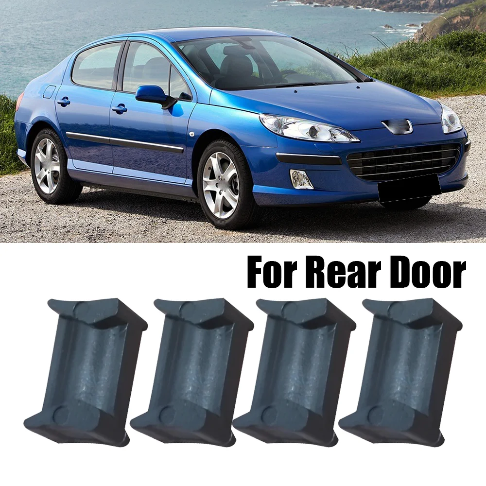 4X dla Peugeot 407 6C 6D 6E 6J 2004 2005 2006 - 2008 rozpórka do bagażnika zestaw do naprawy klips tłumiący do 2 drzwi nowy