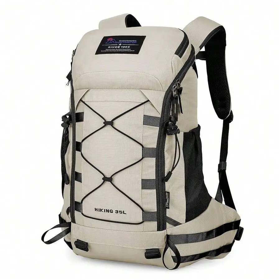 

35L Hiking Backpack Lightweight Travel Daypack For Outdoor Camping