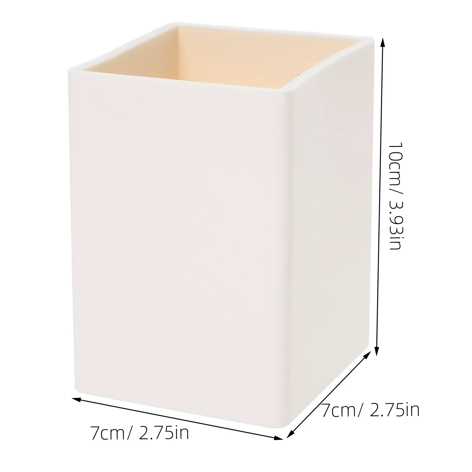 2Pcs Silicone Pen Holder Large Capacity Desk Organizer Multifunctional Stationery Storage Desktop Makeup Brush Container