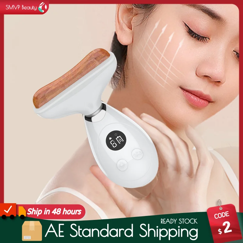 

Bianstone Electric Scraping Board Gua Sha Beauty Lift Tool 9 Levels Heated Vibration Scraping Massager Face Puffiness Reduction