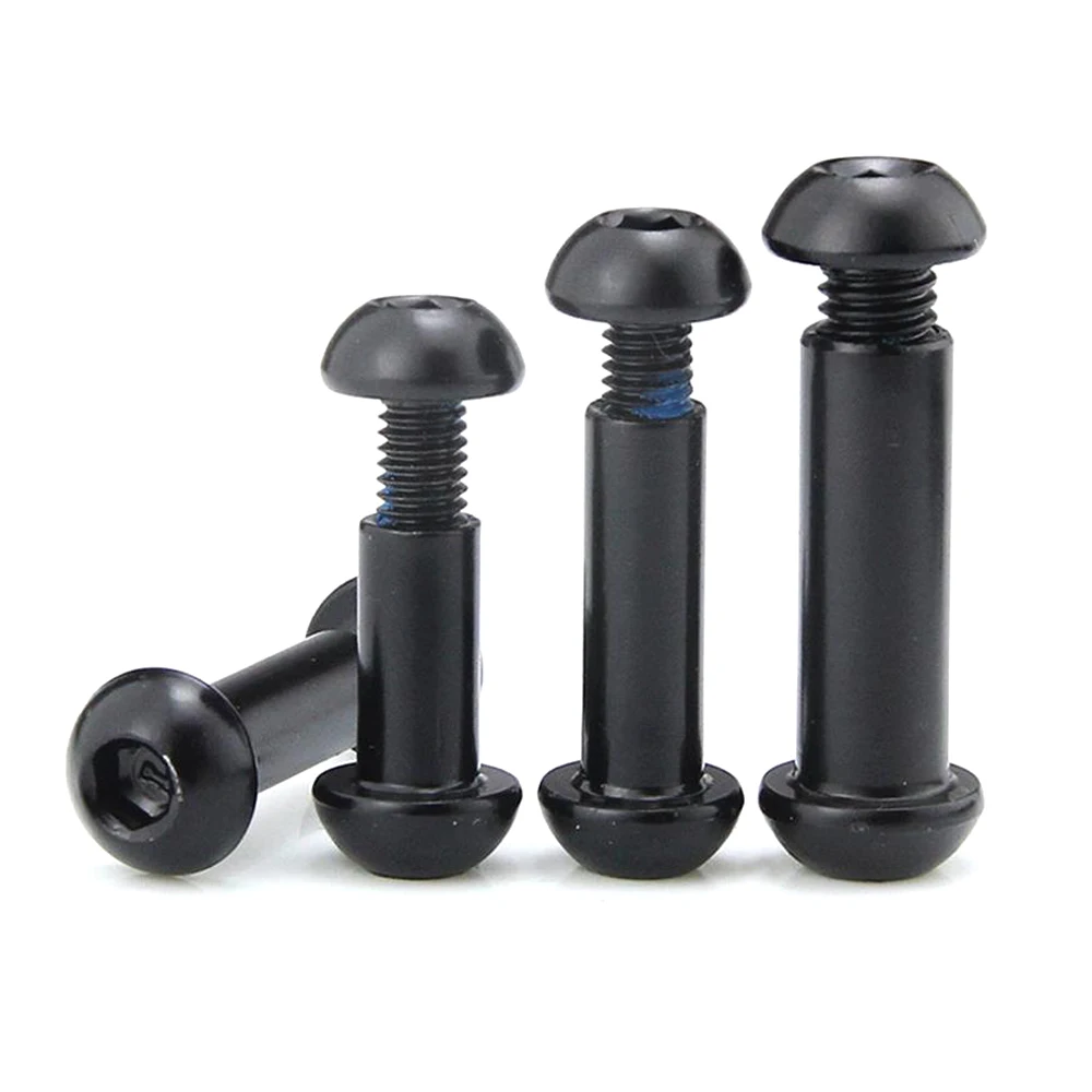 Kalosse M8X17-67MM Bike Rear Shock Screws Full Suspension Mountain Bike Bolts Carbon Steel Strong Screws