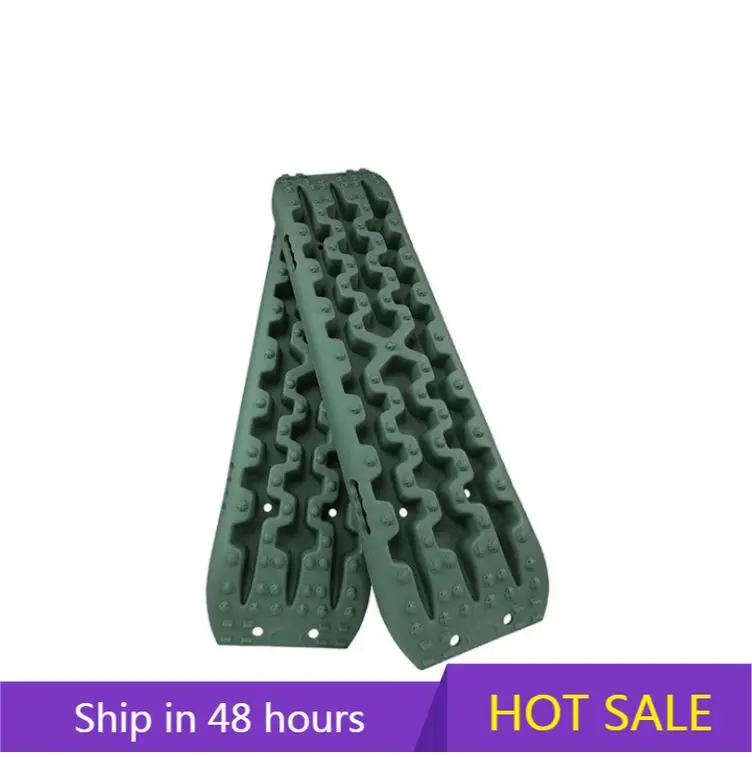 4WD Off-Road Sand Mud Snow Recovery 4x4 Shop Rubber Traction Mat Nylon Traction Boards Off-Road Recovery Tracks Board