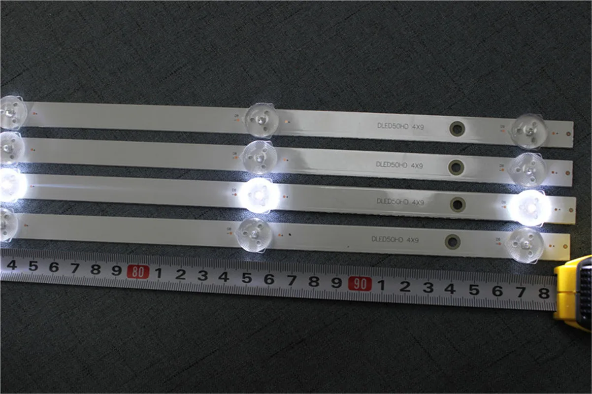 ل E17767/PEC BPM2V0 ، DLED50HD 4X9 0002 99 سنتيمتر الألومنيوم 100% جديد تلفاز LCD الخلفية بار