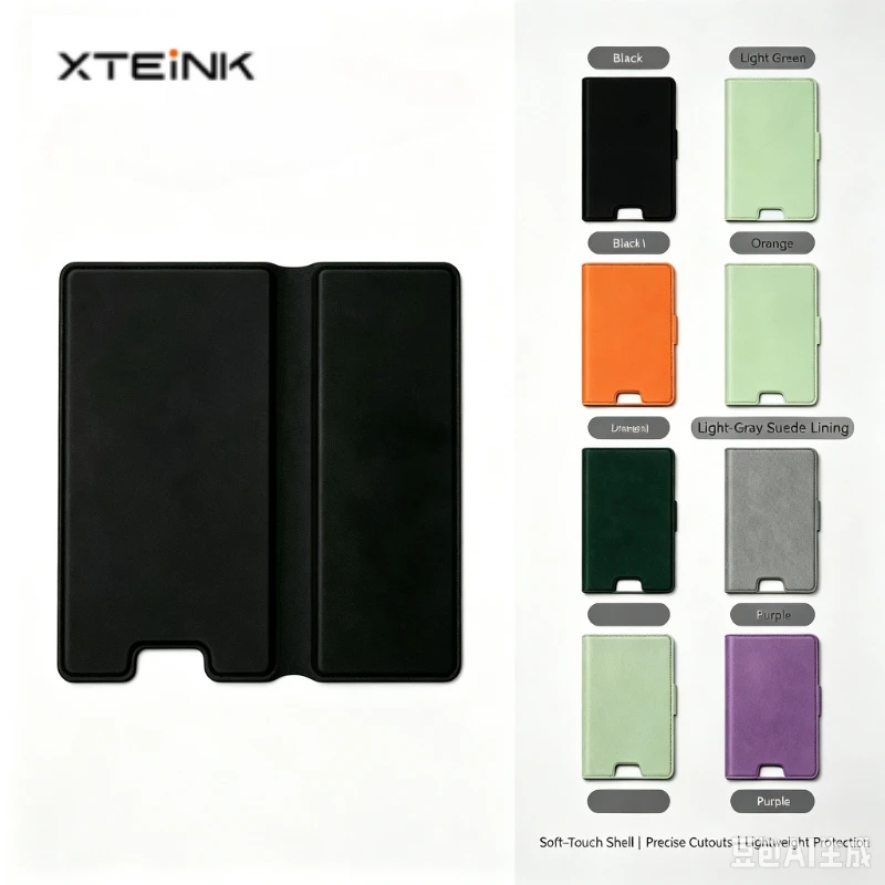For XTEINK X4Pro E-ink Reader E-Book Case Magnetic Detachable Protective Case All-inclusive Anti-fall Flip Protective Shell Gift