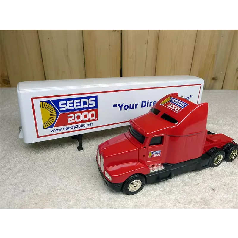 Diecast ERTL 1:64 escala semillas 2000 contenedor de semillas americanas coche en miniatura de aleación juguete coleccionable regalo exhibición de recuerdo