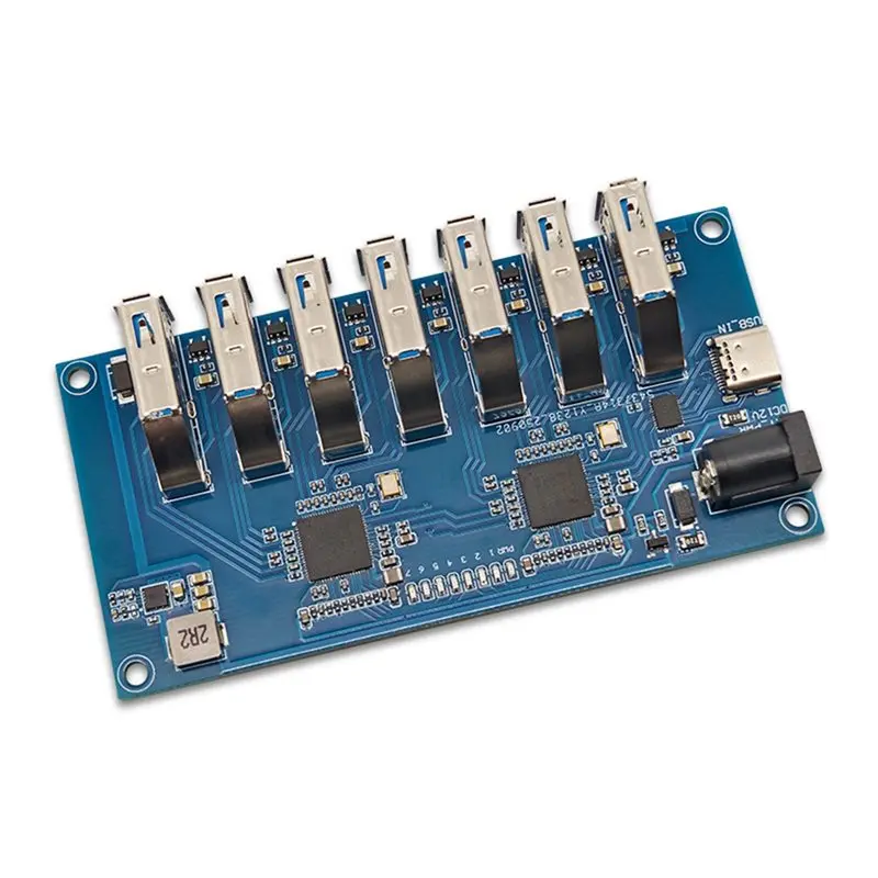 A13E-VL817 USB3.1 HUB Module 1-To-7 Port Hub Splitter For High-Speed Superspeed/Full Speed/Low Speed Device Compatibility