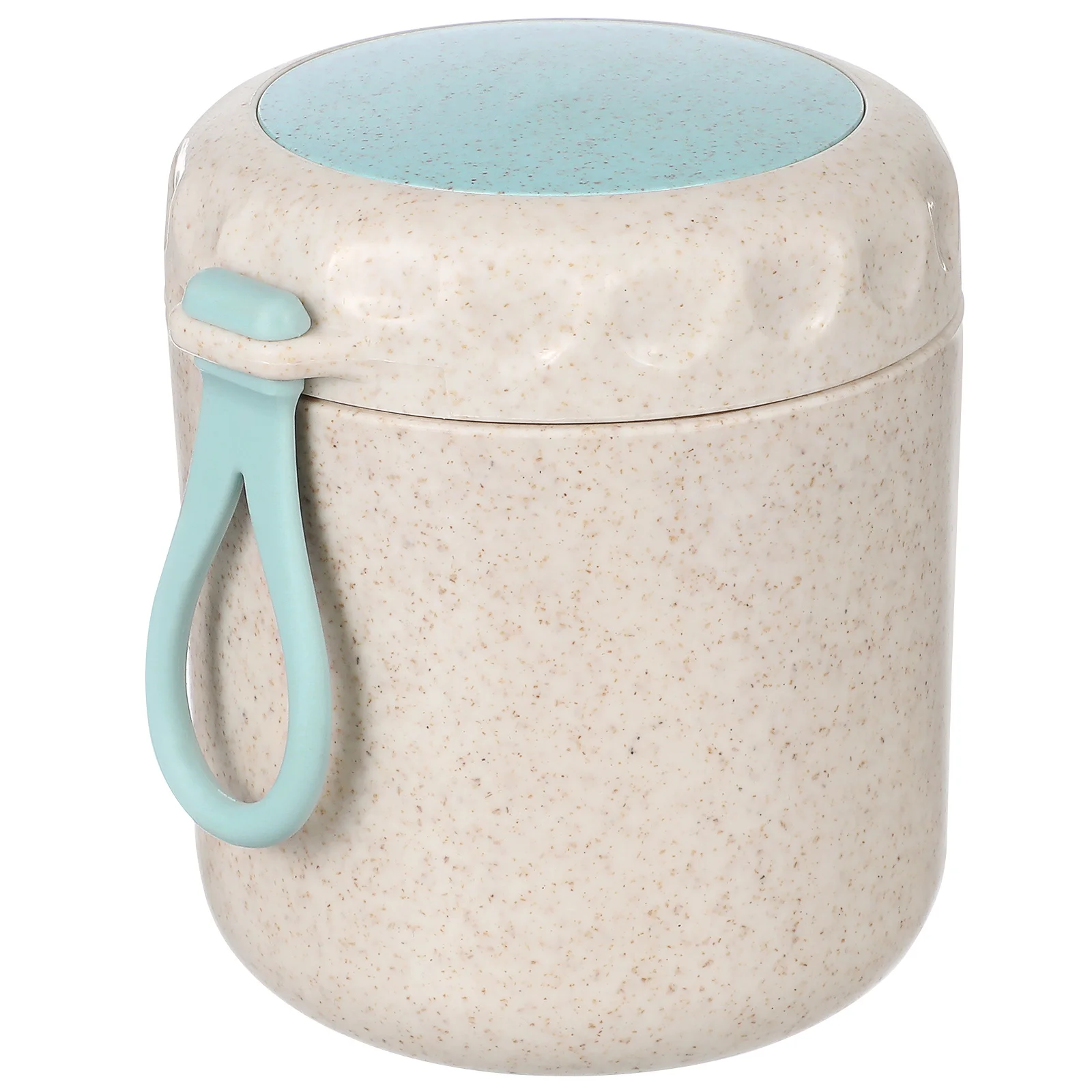 

1Pcs Portable Small Milk Cup Soup Bottle Microwave Safe Plastic Sealing Lid Travel Water Bottle Lightweight Office Picnic