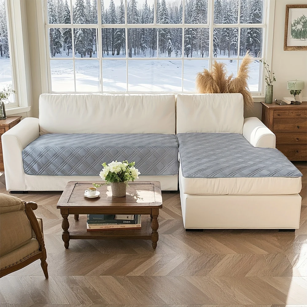 Splash-proof Sofa Cover Washable Furniture Protector Sofa Cushion Non-slip Universal Couch Cushion Living Room Home Decor