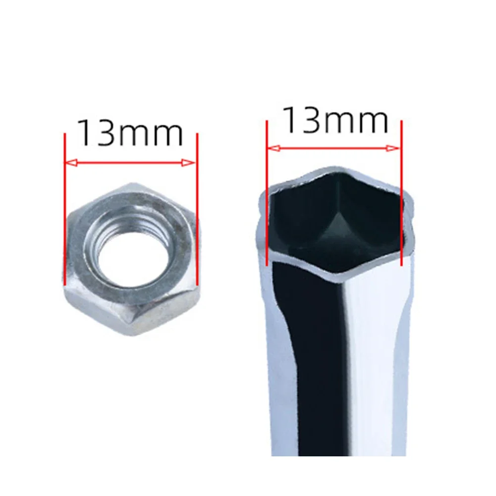 Ceiling Leveling Sleeve 10mm/12mm/13mm/14mm/17mm Lengthening Hollow Screw Nut Hexagon Socket For Drilling Power Tool