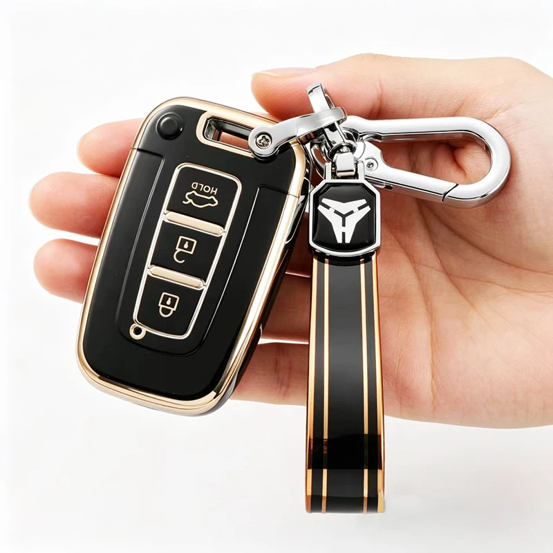 Auto Shell Fob for Kia Hyundai EQUUS Optima K5 Forte Opirus Rohens Ix35 SOUL SORENTO MOHAVE Borrego 3 Buttons Car Key Case Cover