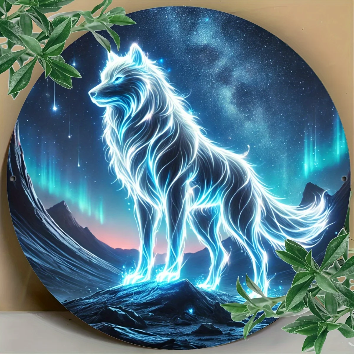 Fluorescent Wolf 7.8x7.8