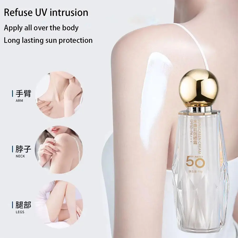 Body Screen Whitening Cream Block Anti-aging Protective 50 Oil-control Spf Screen Cream Skin Moisturizi I7x5