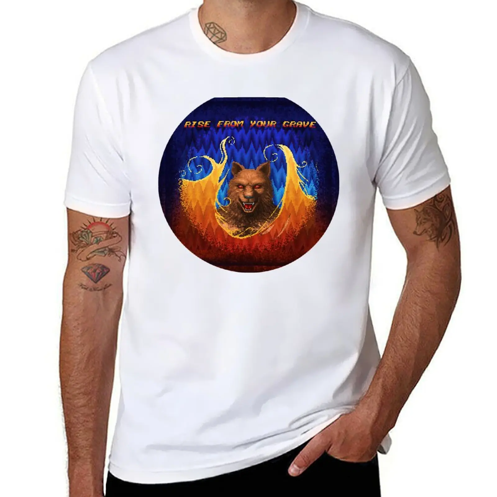 Altered Beast T-shirt Short sleeve tee kawaii clothes mens graphic t-shirts hip hop