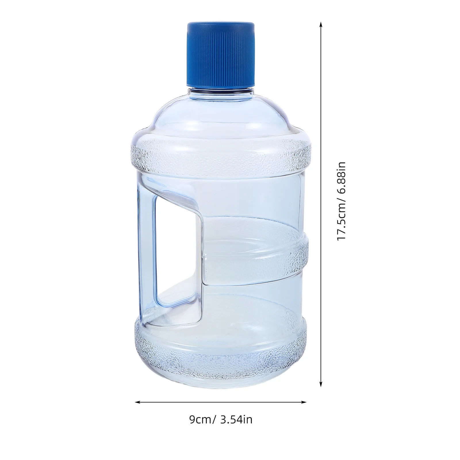 Miniature Water Jug 630Ml Realistic Design Pretend Play Cooler for Dollhouse Kitchen Enhances Social Skills Fine Motor Kids Mini
