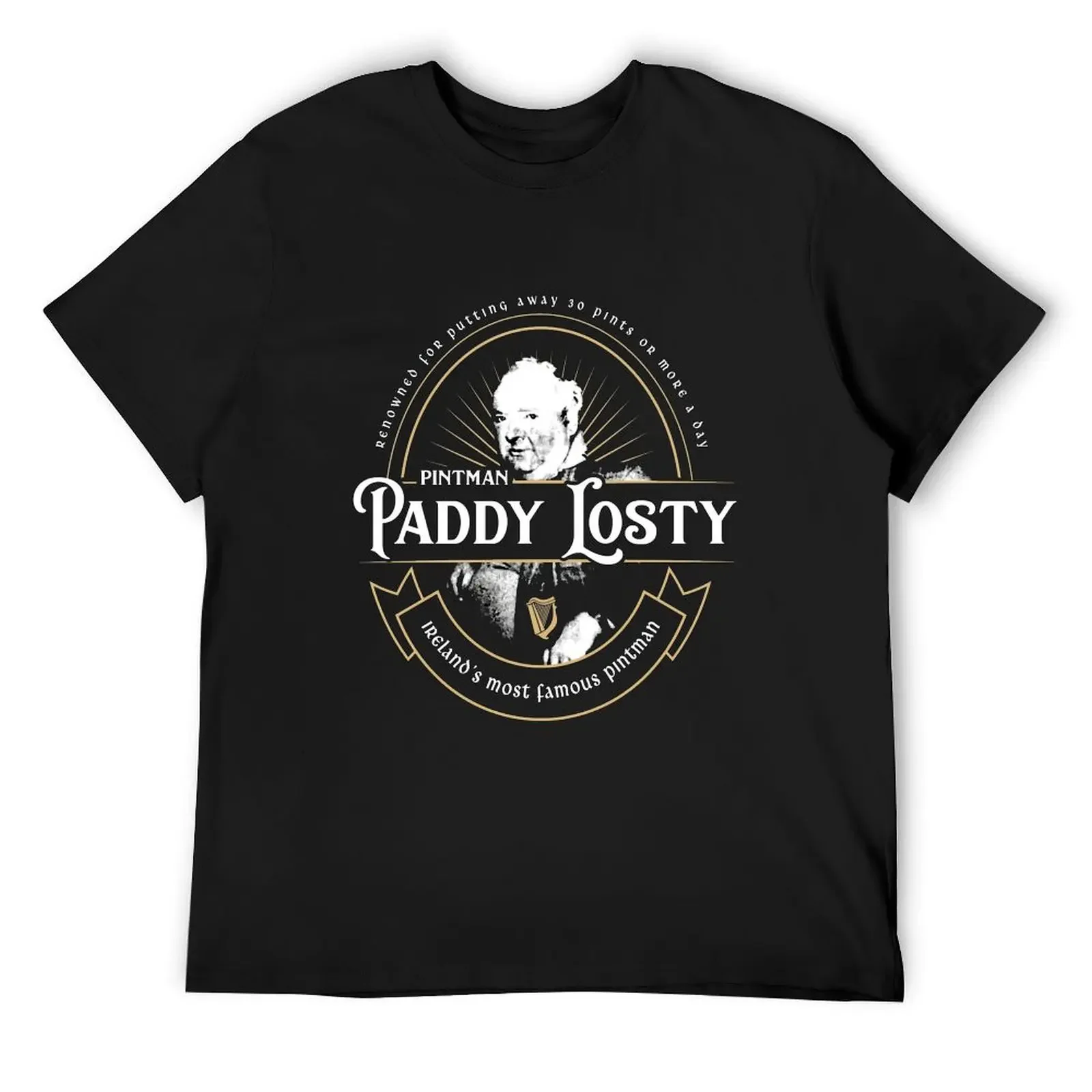 

Pintman Paddy Losty T-Shirt oversized t shirt aesthetic clothes oversized Short sleeve tee men