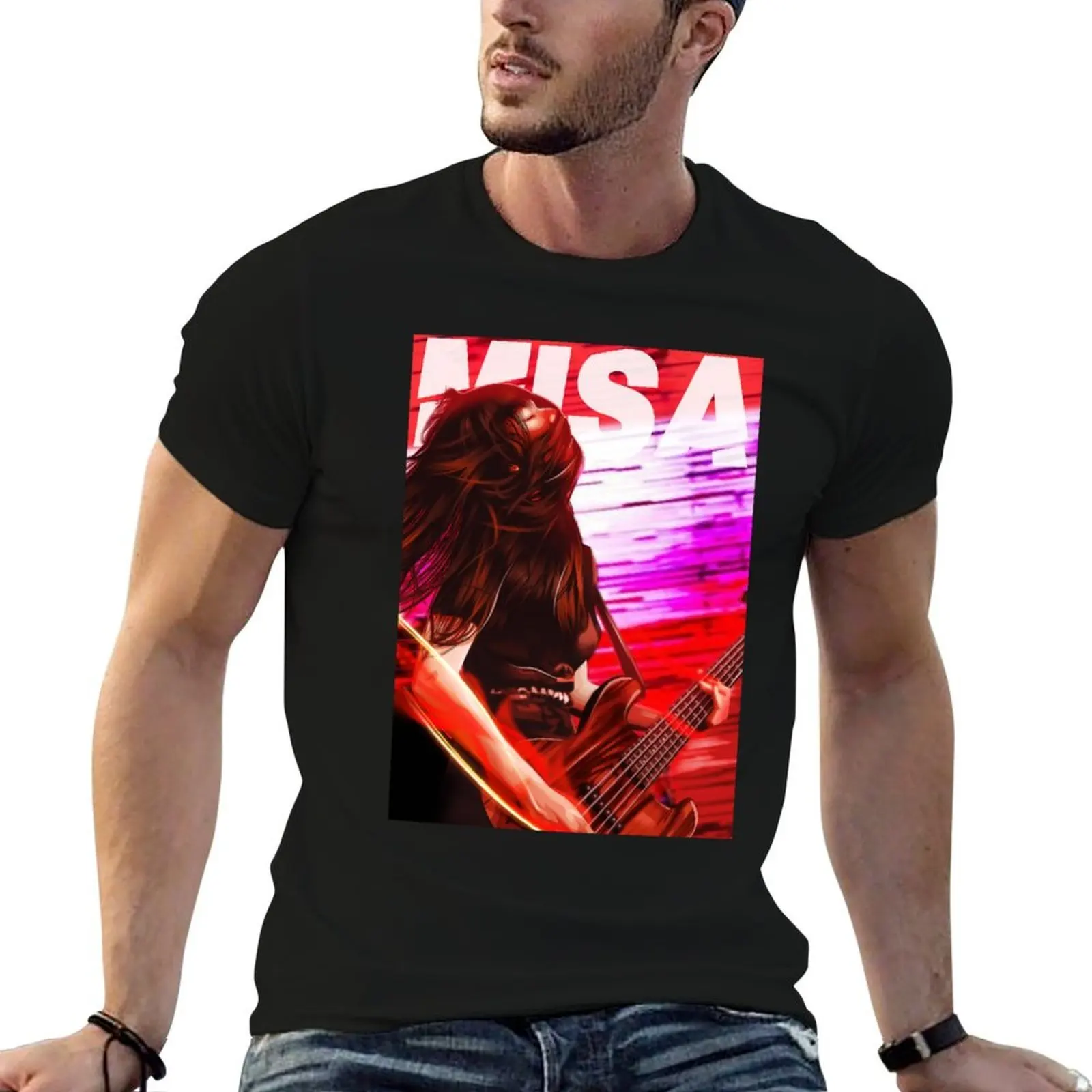 

MISA BAND-MAID LIVE BANGER T-Shirt man t shirt designer graphic t shirts for man T-Shirt